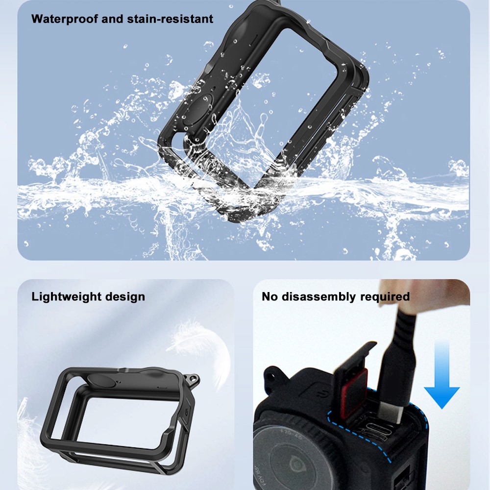 Silicone Protective Cover Case for dji osmo action6 Camera Silicone Case