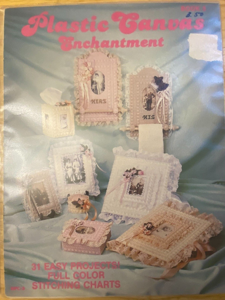 Plastic Canvas Enchantment 31 Easy Projects Wedding & Tissue Covers