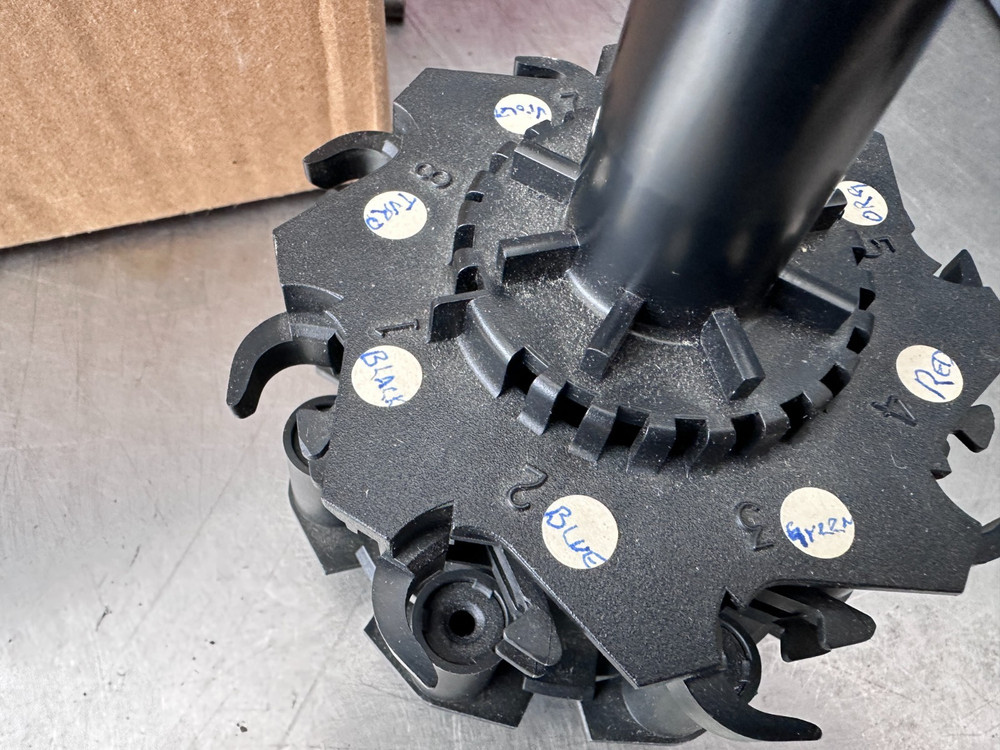 HP 7550 8 Position Plotter Pen Carousel