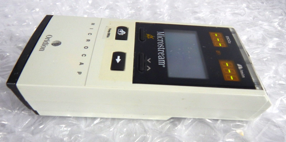 ORIDION MICROCAP HANDHELD CAPNOGRAPH S/N 850