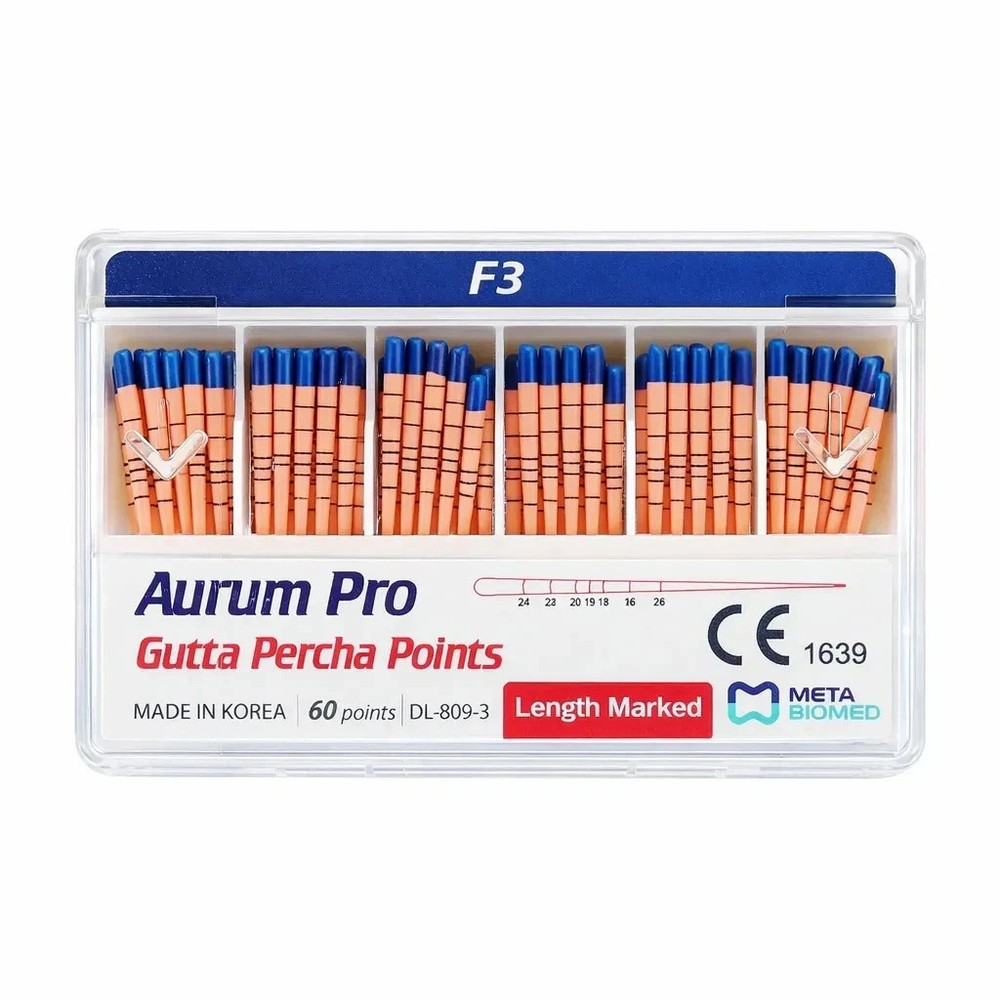 Meta Gutta Percha Points - Length Marked Guttapercha Like Protaper All sizes