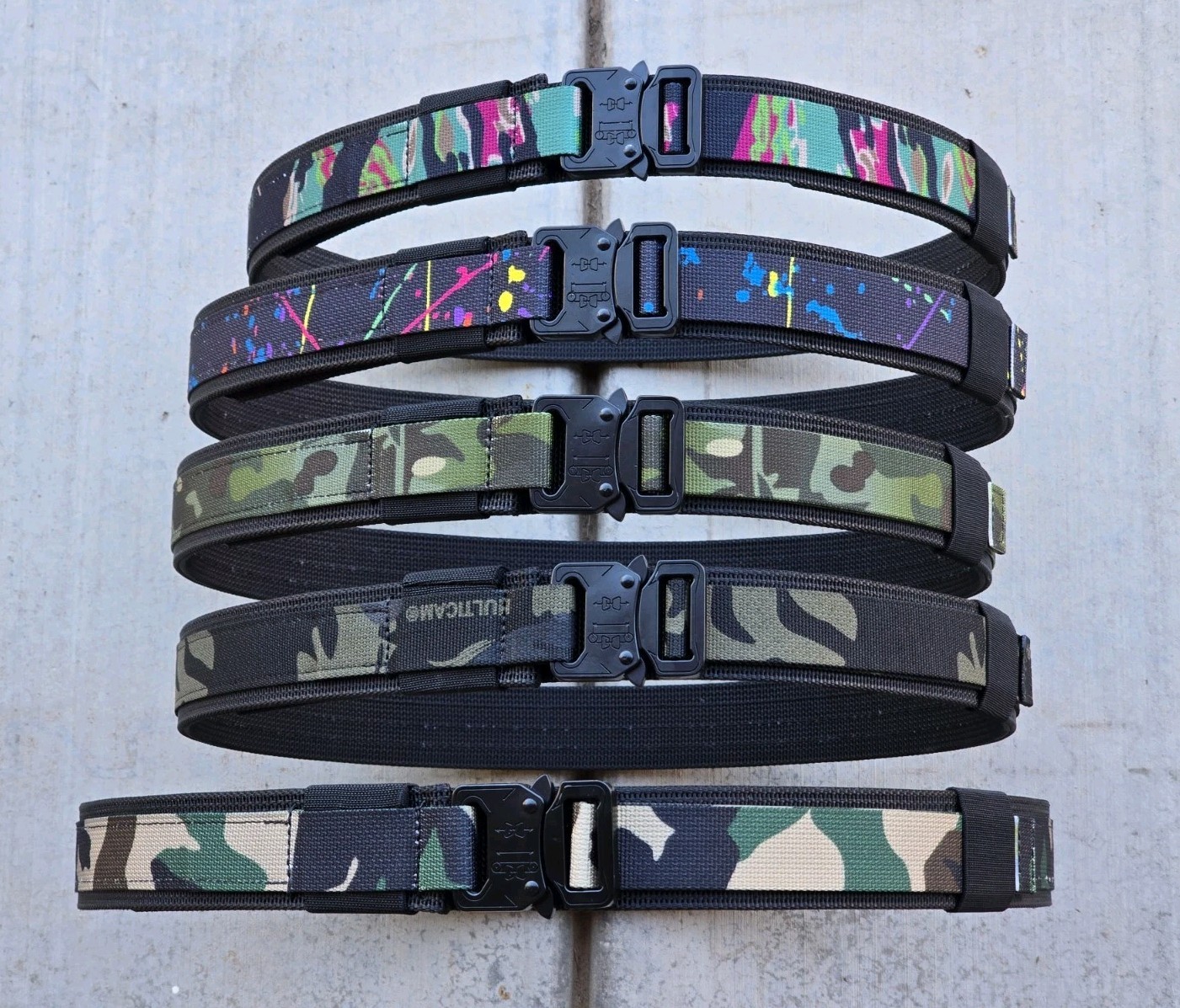 DEFCON EDC Gun Belt - CCW Concealed Carry - Military Tactical Riggers - USA MADE