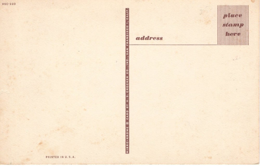 HELLO FROM CALIFORNIA - PC4797