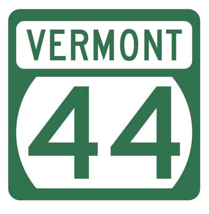 Vermont State Highway 44 Sticker Decal