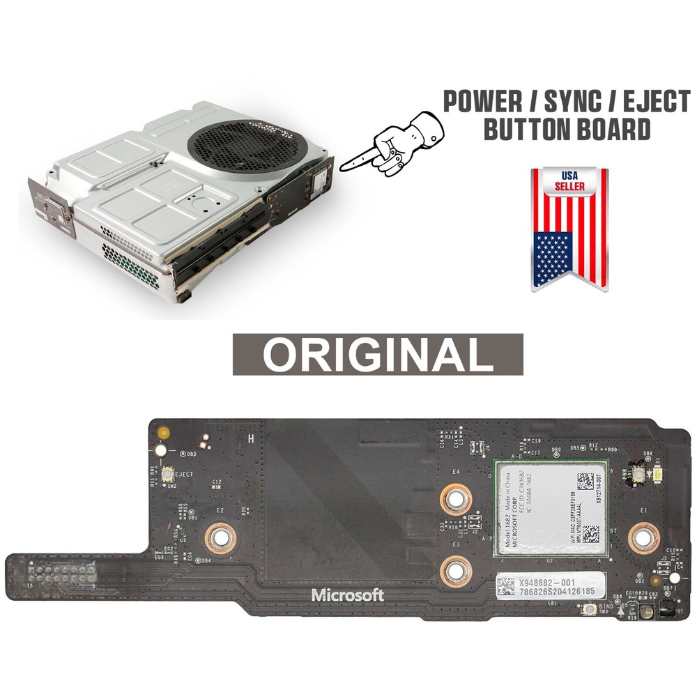 OEM Power/Eject/Sync Button RF Module Board Replacement For Microsoft Xbox One S