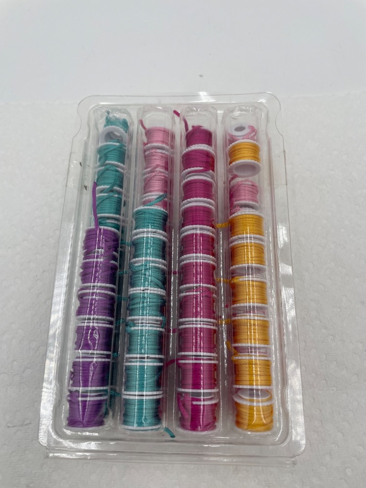 Colorful Sewing Thread Bobbins Set - 40 Plus Pieces