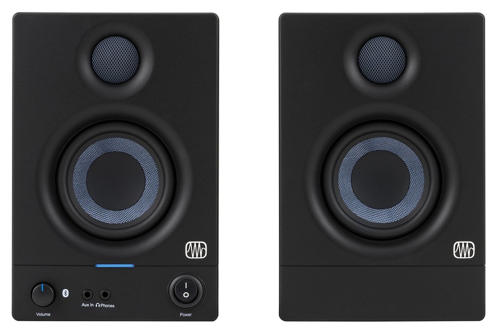 2 Presonus Eris 3.5BT 2nd Gen 3.5" Studio Monitors w/Bluetooth+2x2 USB Interface