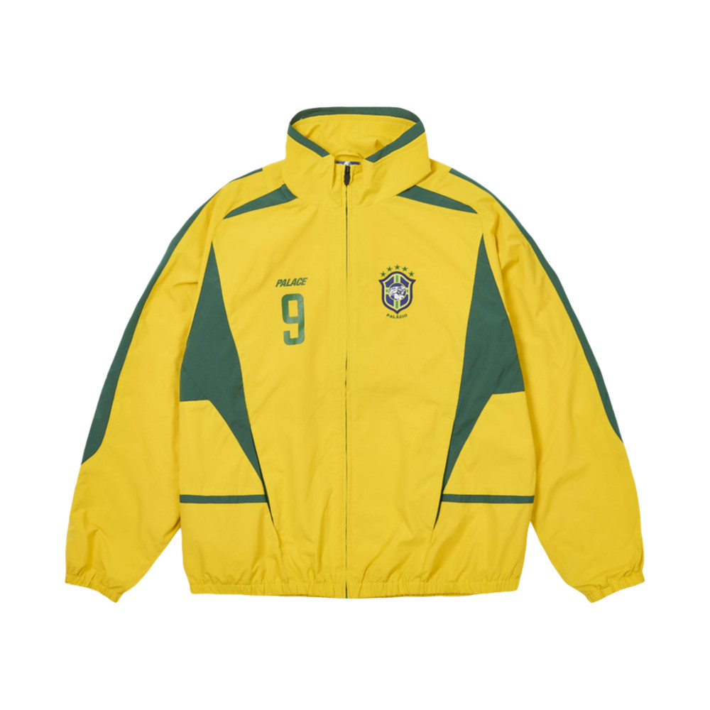 Palace Pro Team 02 Shell Jacket Yellow - 24FW -