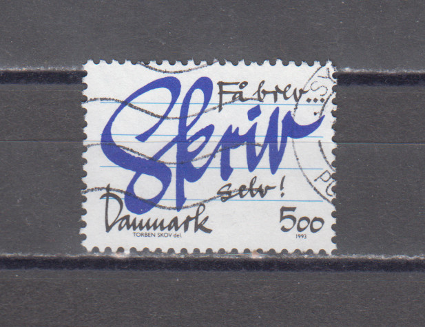 DENMARK : 1993 - USED - SCOTT # 991