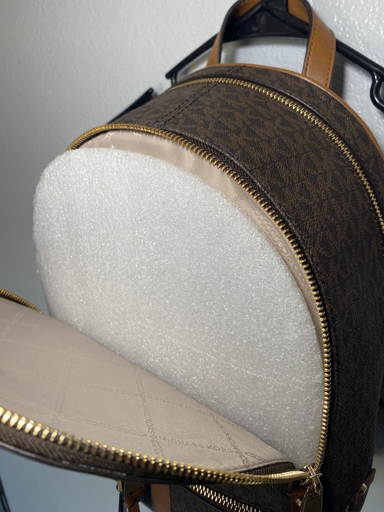 NWT Michael Kors Rhea Backpack- Medium Size- Brown