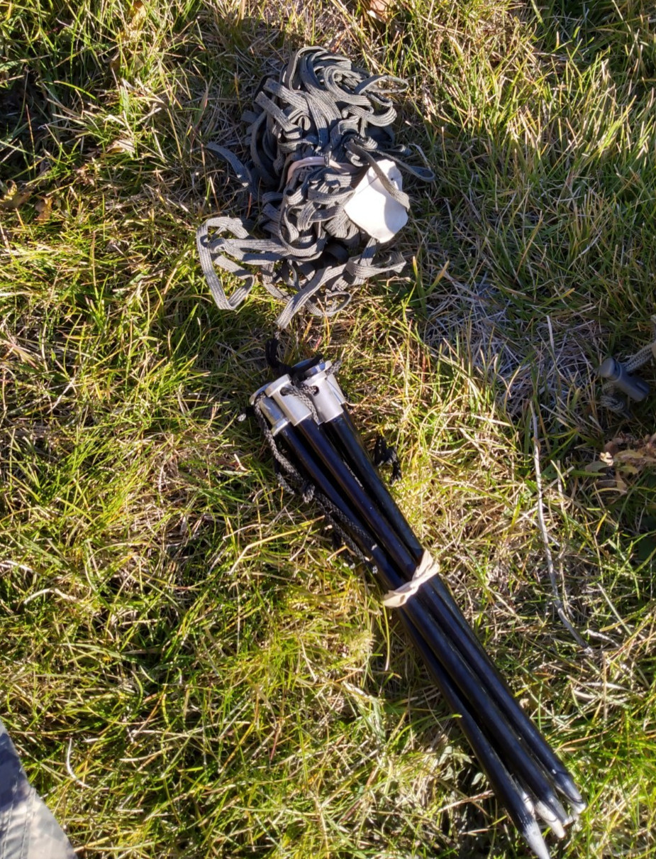 USGI Improved Combat Shelter ICS ORC ACU 1-Person Tent Used