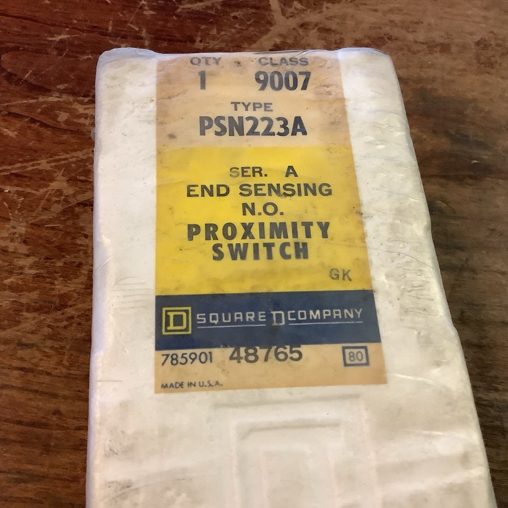 NOS Square D 9007 PSN223A Series A Proxmity Switch