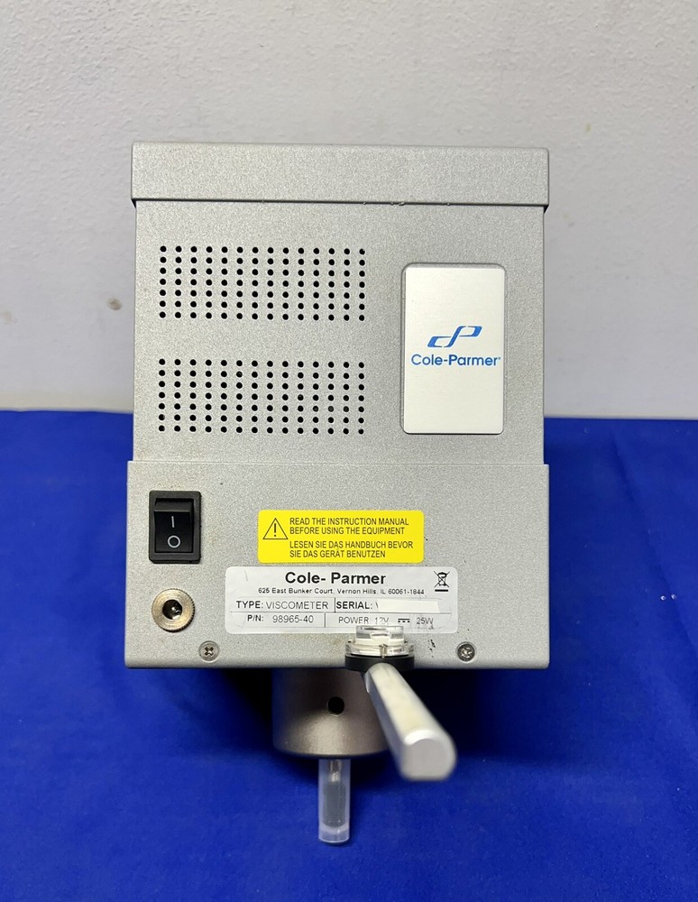 Cole Palmer Viscometer Only 98965-40
