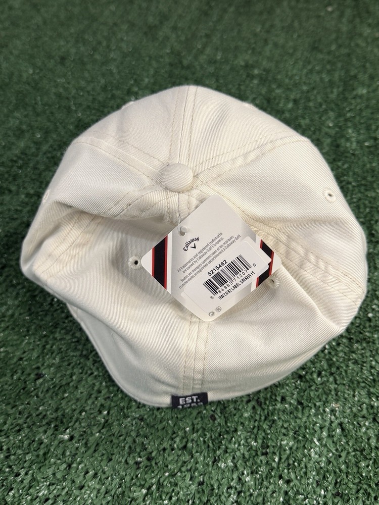 Callaway Golf Hat Cream Non-adjustable S/M *NEW*