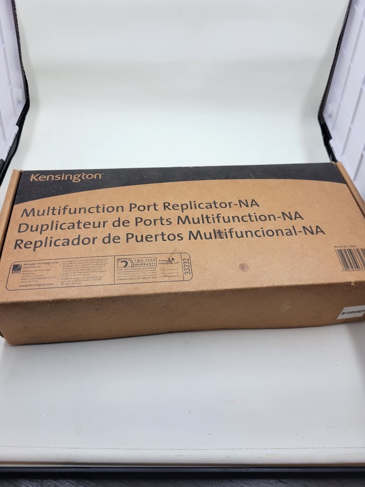 Kensington Multifunction Port Replicator-NA No Disk
