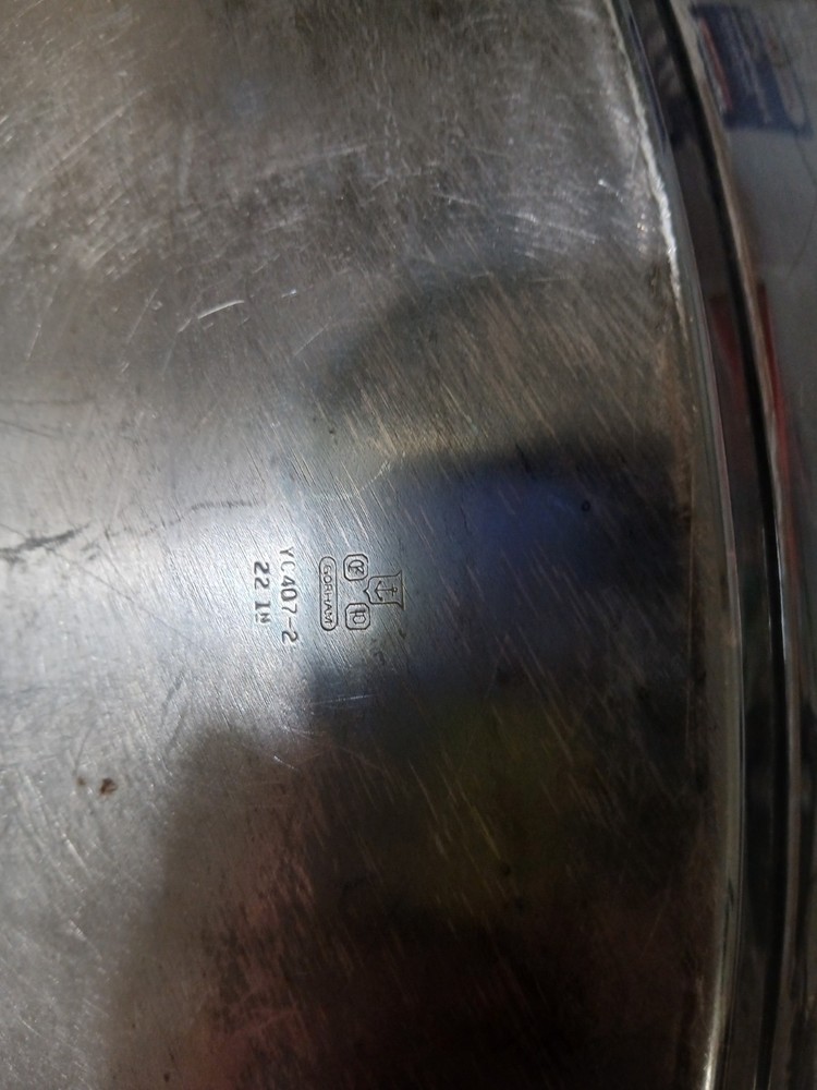 Gorham Silver Serving Tray 22"