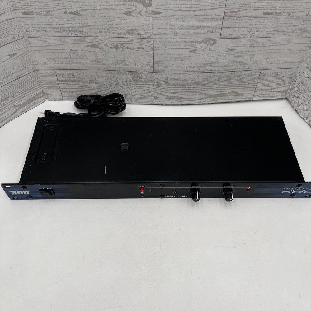 BBE 362 Sonic Maximizer Audio Signal Processor Stereo Rack Unit - Tested Works