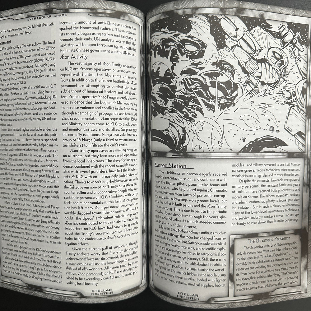 Stellar Frontier PSI Order Upeo WA Macho Extrasolar Space Sourcebook