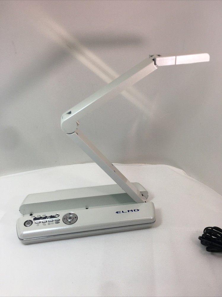 Elmo MO-1 Visual Presenter White Presentation Art Classwork Lesson Tested Work