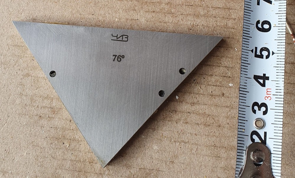 1 pcs PRECISION ANGLE GAUGE BLOCK 76°