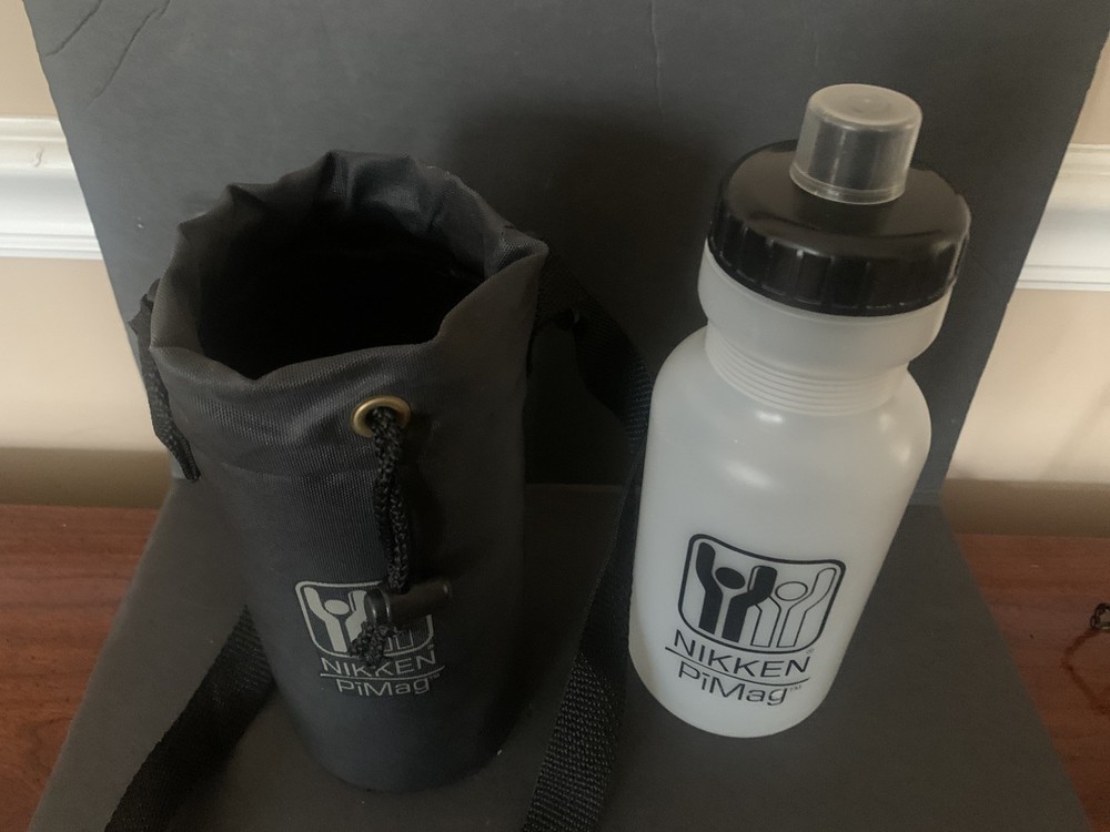 NIKKEN PIMAG 32oz PULL-TOP IONIC FILTRATION WATER BOTTLE #1327