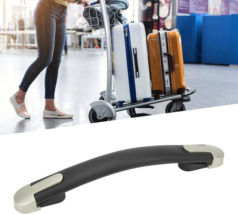 9 Inch Plastic Luggage Handle Replacement, Luggage Case Pull Handle Strap, Suitc