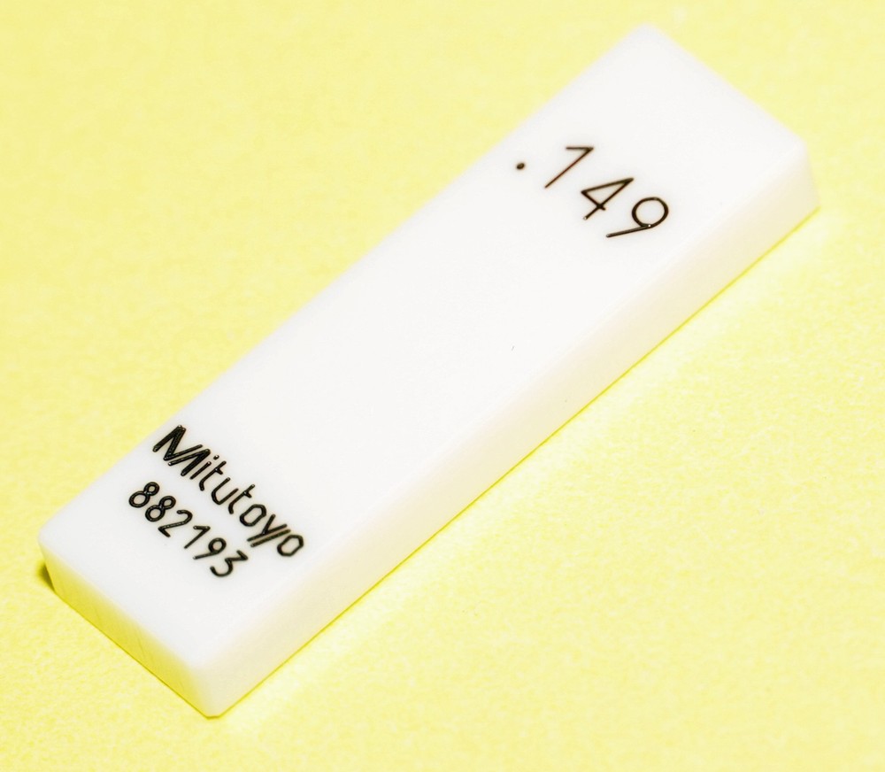 MItutoyo .149 Ceramic Gage Block Rectangular