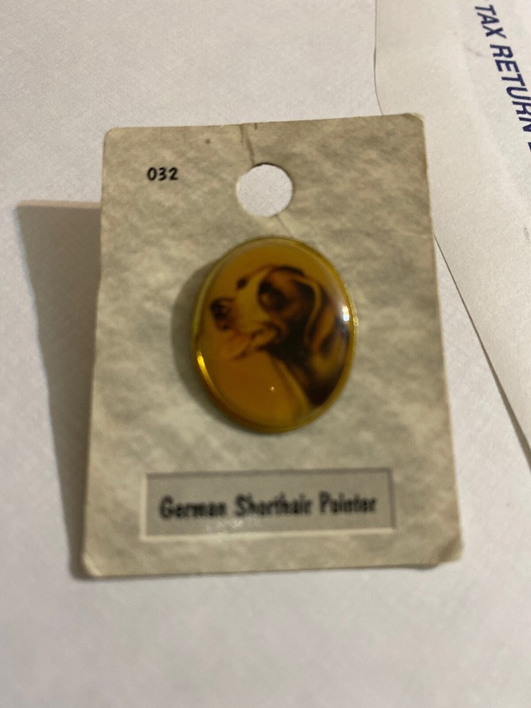 GERMAN SHORTHAIR POINTER DOG PIN PORTRAITS