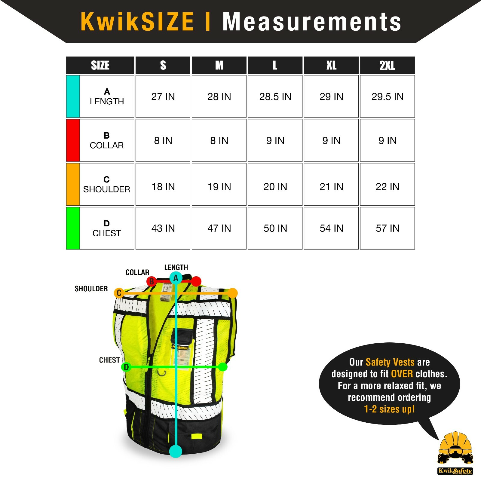 KwikSafety SPECIALIST | ANSI Class 2 Fishbone Safety Vest