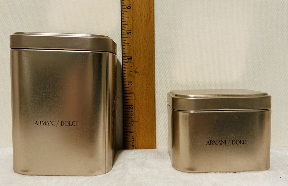 ARMANI DOLCI TINS