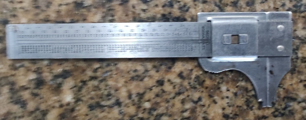 🗽GENERAL NO 729 POCKET CALIPER