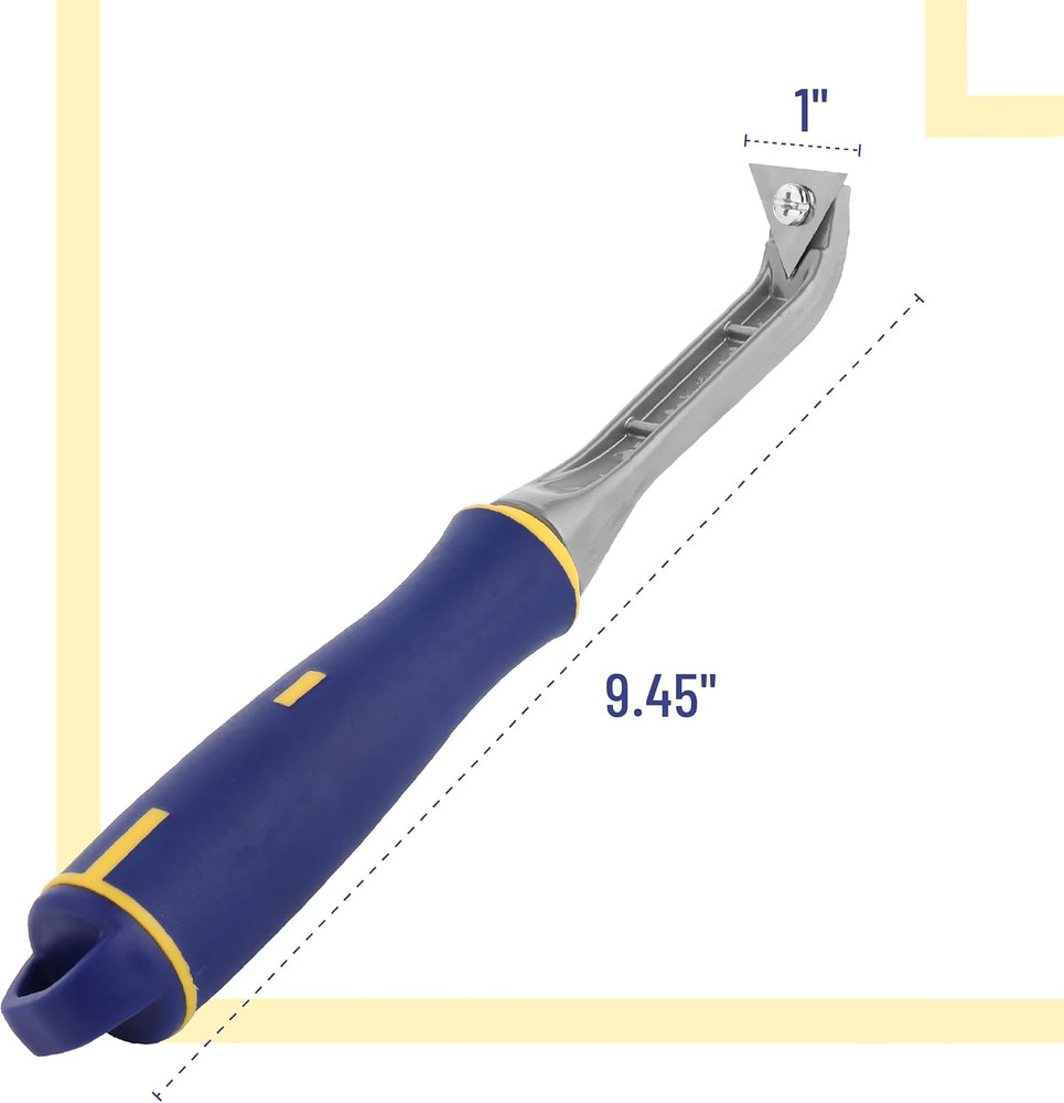 Bates Carbide Scraper 1 Inch Three Edged Tungsten Steel Blade Paint Scraper Tool