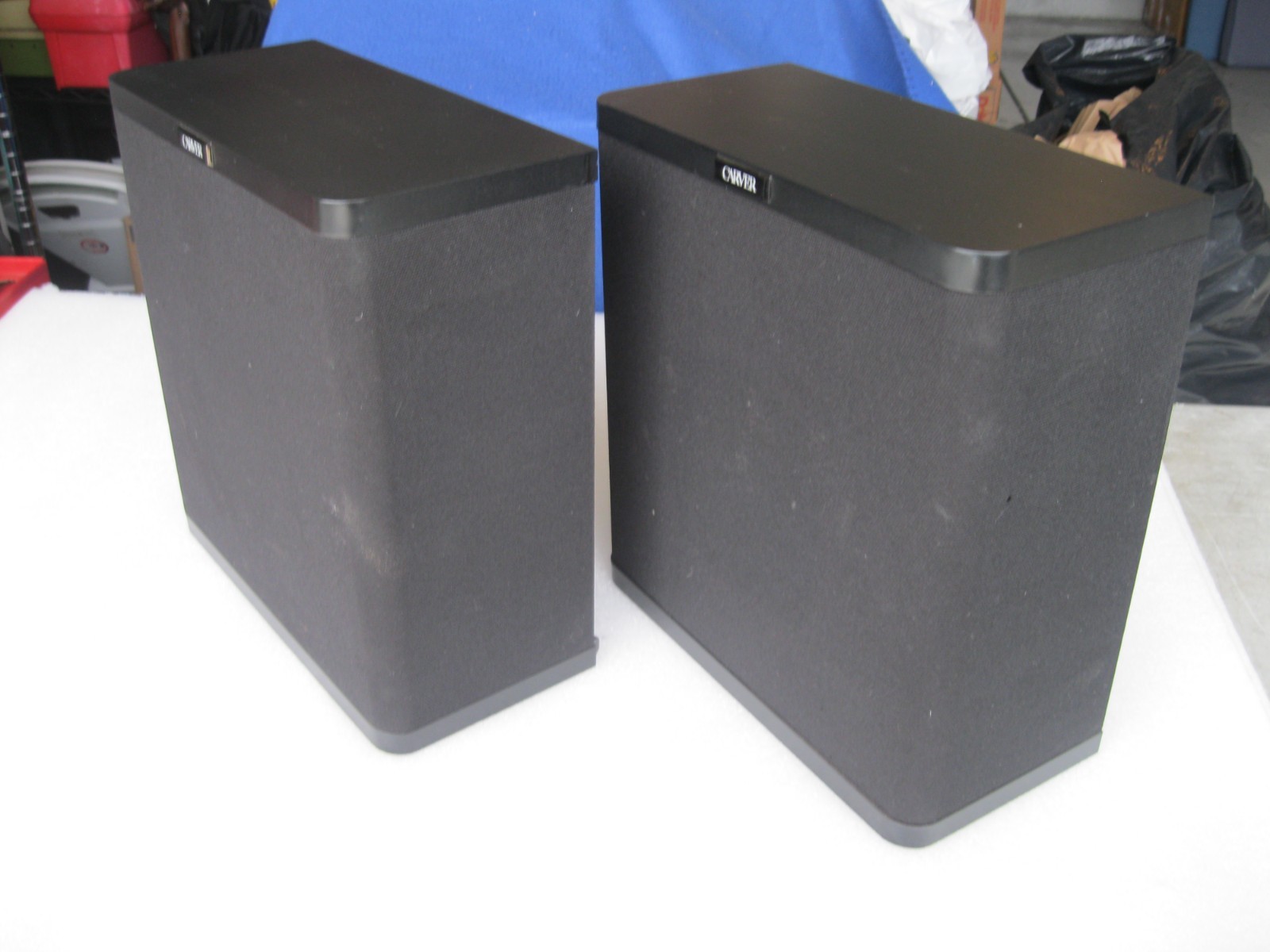 Pair of CARVER Cinema 5.1 Bookshelf / Surround Speakers - Excellent Condition!