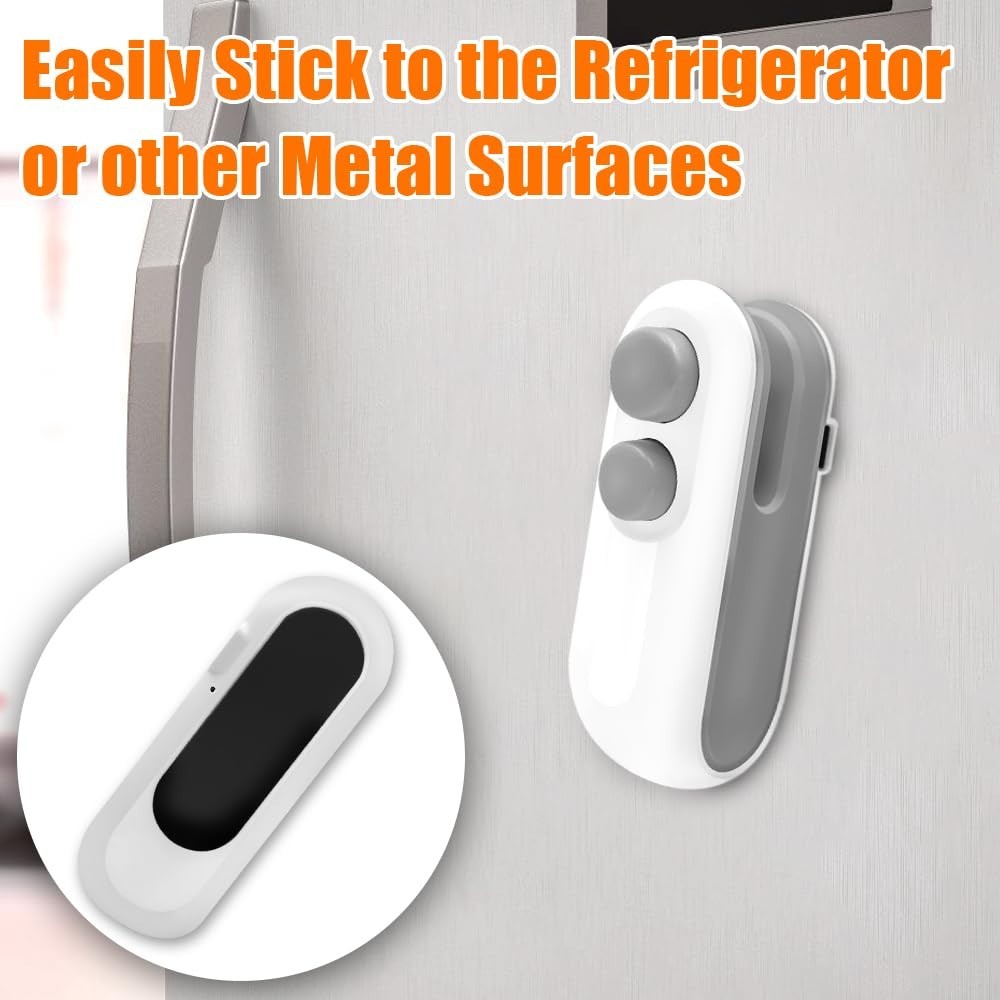 Mini 2-in-1 Snack Heat Sealer, Cutting Portable Food Sealer for Snack Sealing