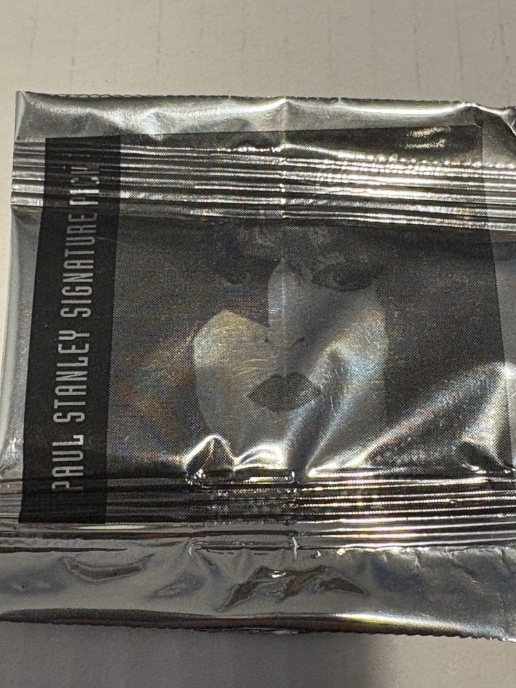 KISS Paul Stanley Washburn Signature Guitar Pick SEALED LOT OF SIX (6) Packs