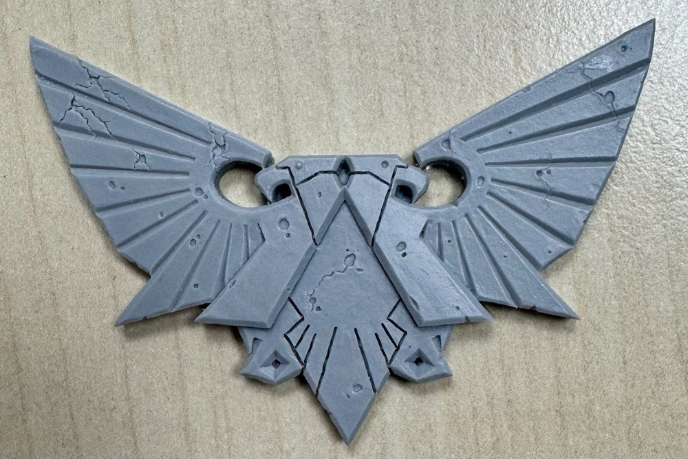 Forge World Large Imperial Eagle Icon - Eagle Coin Rare OOP Warhammer 40K Gw