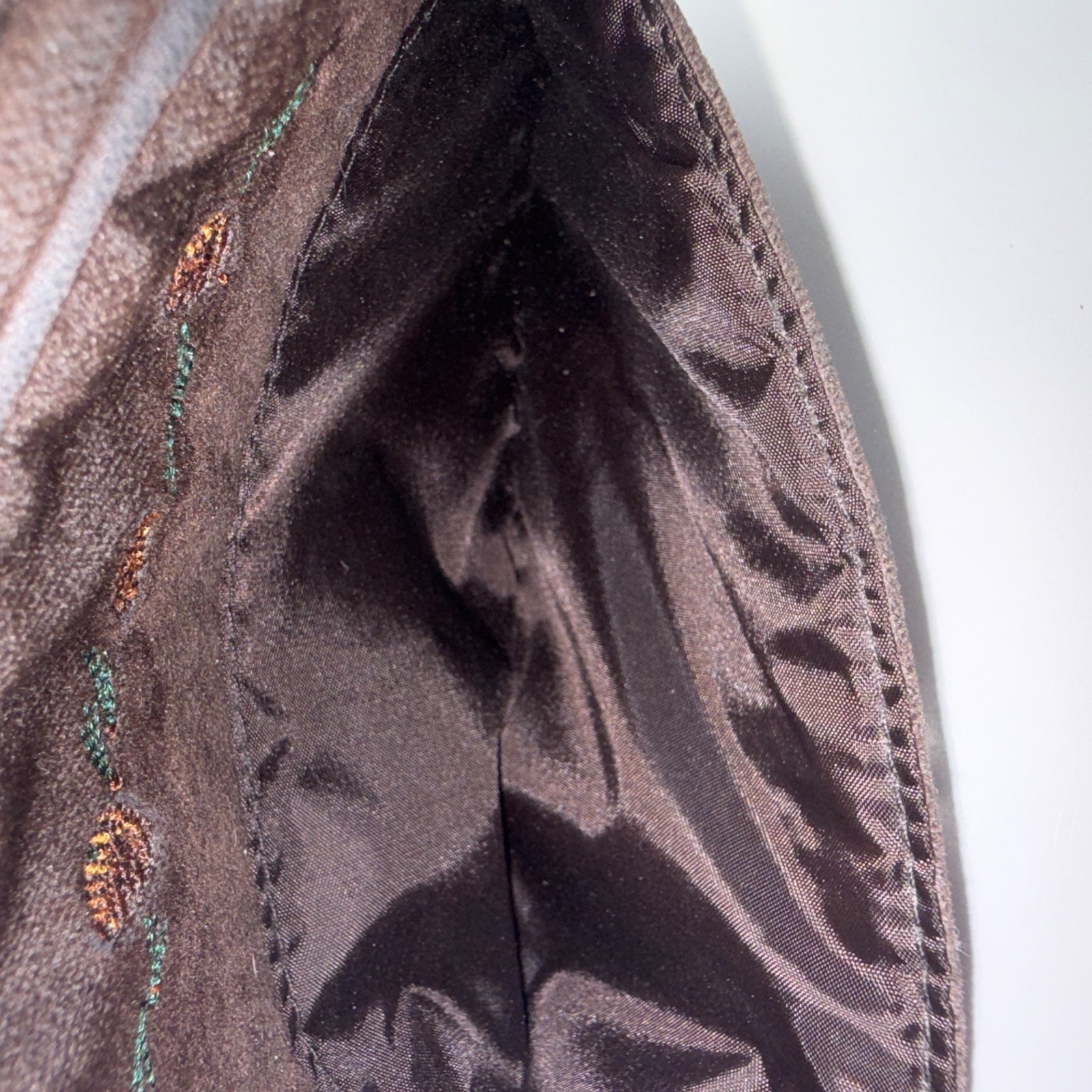 Y2K Disney Winnie the Pooh Eeyore Embroidered Velour Makeup Bag