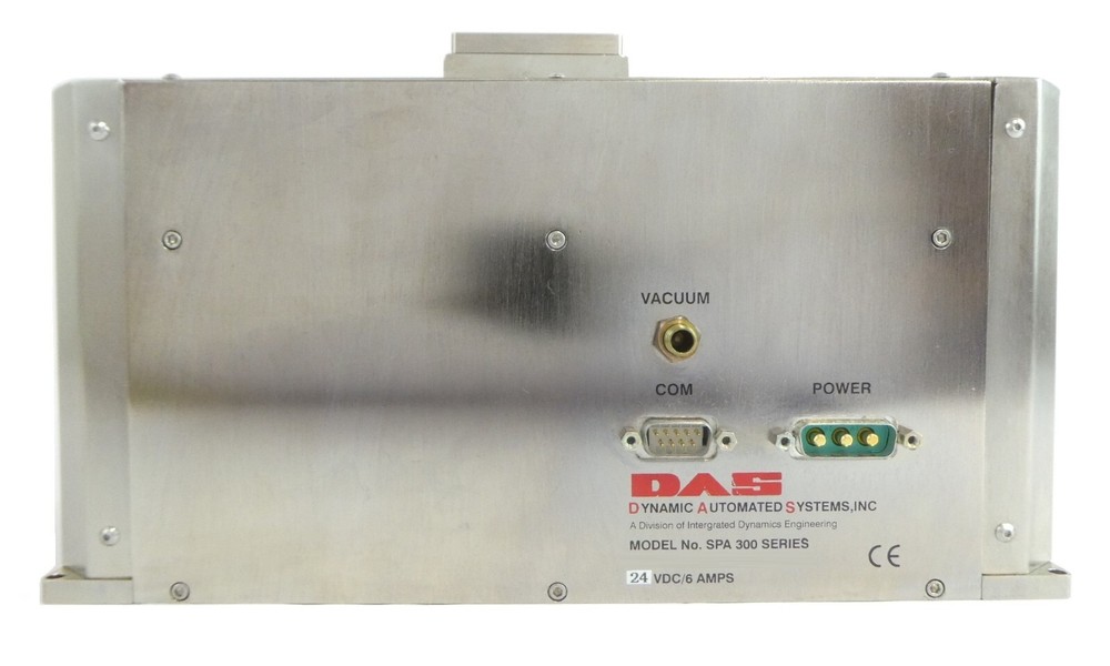 DAS Dynamic Automated Systems SPA 300 SERIES Wafer Prealigner Aligner Working
