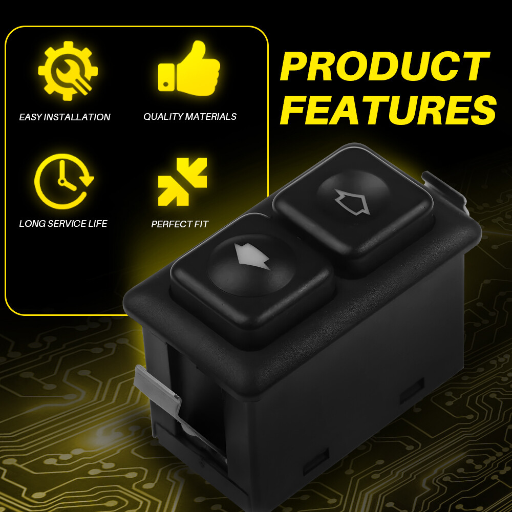 Set 4 pcs Illuminated Power Window Switch For E23 BMW E24 E28 E30 61311381205