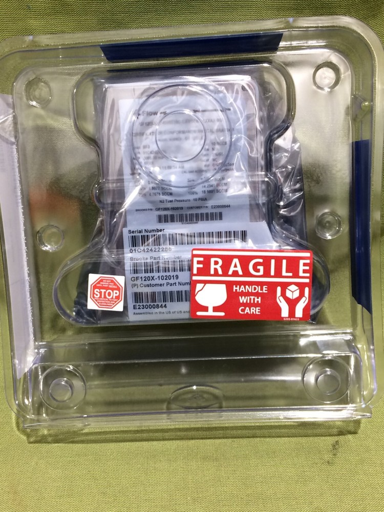 Brooks GF120X-102019 Mass Flow Controller New Surplus
