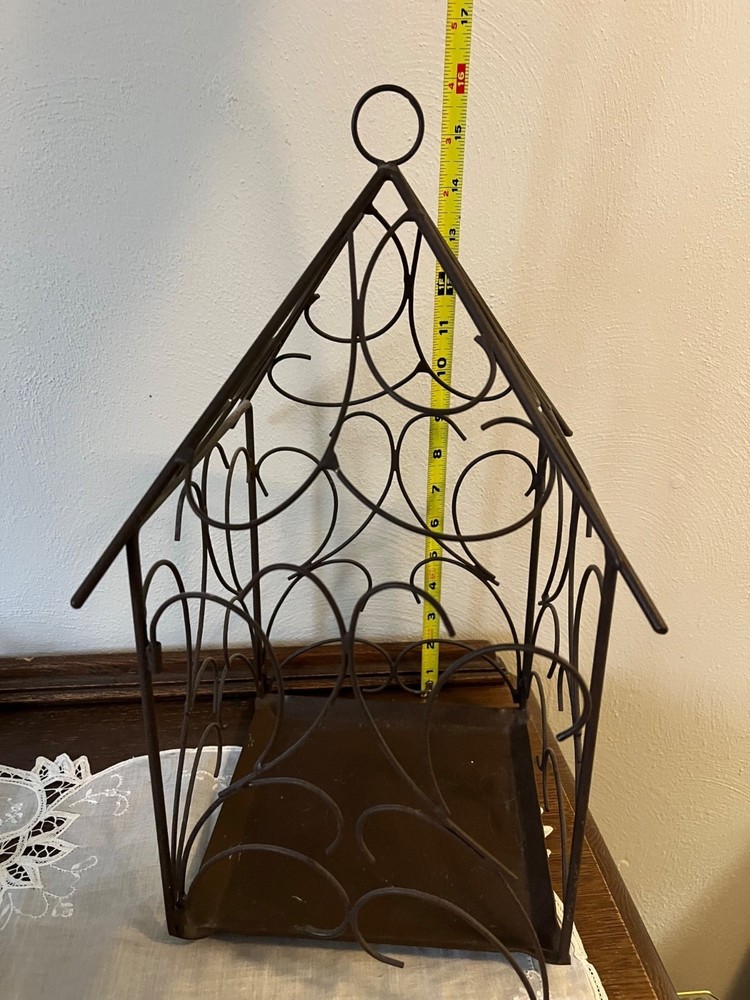 Metal Decorative Birdhouse