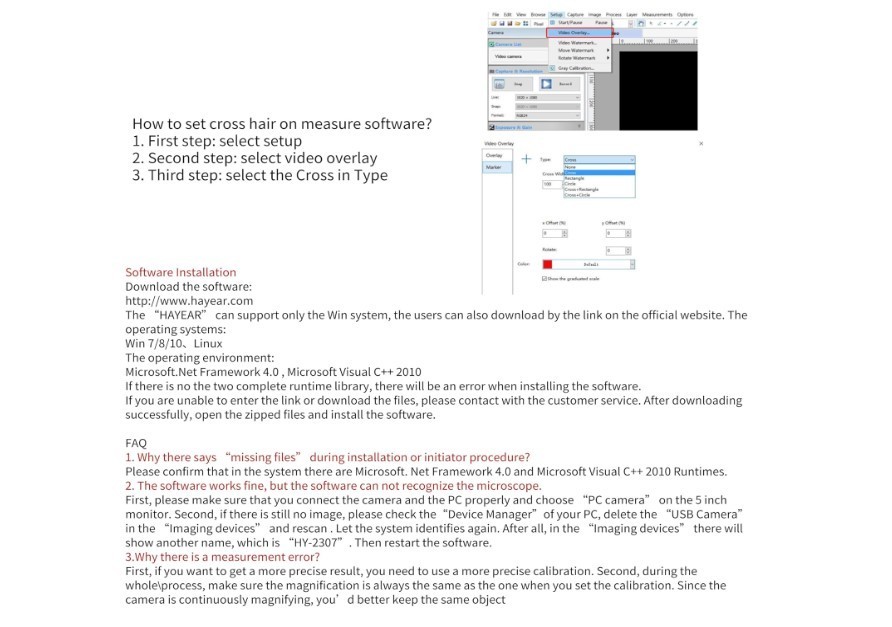 37MP 1080P 60FPS USB Industrial Microscope Camera with Conversion Adapter