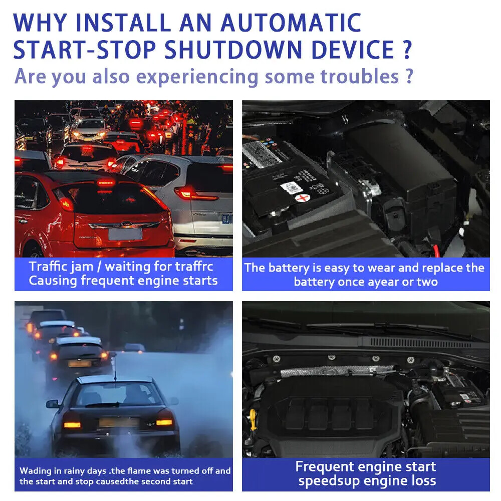 Auto Start Stop Disable Eliminator Canceller Plug Cable ﻿For Ford Maverick 22-24