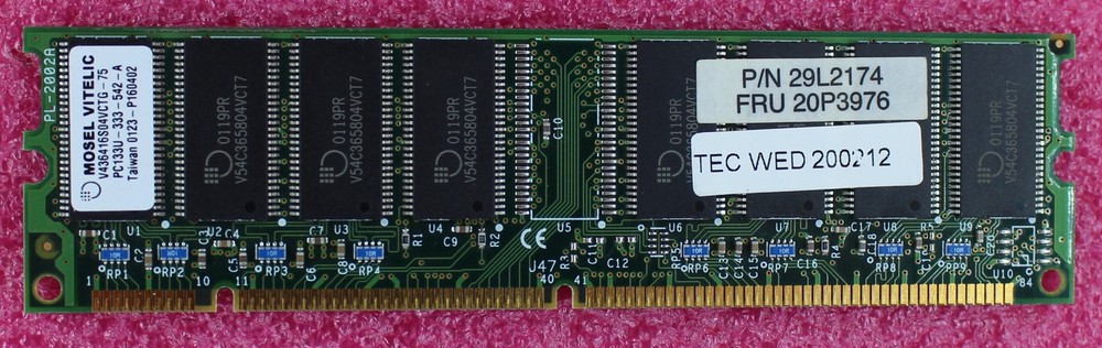 20P3976 - IBM POS 4840 128MB PC-100 Dimm