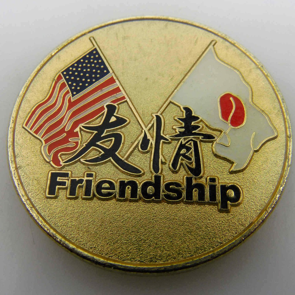 USFJ JSDF FRIENDSHIP CHALLENGE COIN