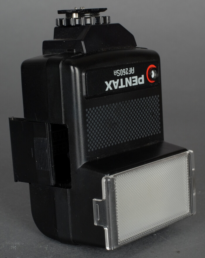 EX Pentax AF260SA AF 260 SA TTL Flash w/Case and Diffusing panel Tested