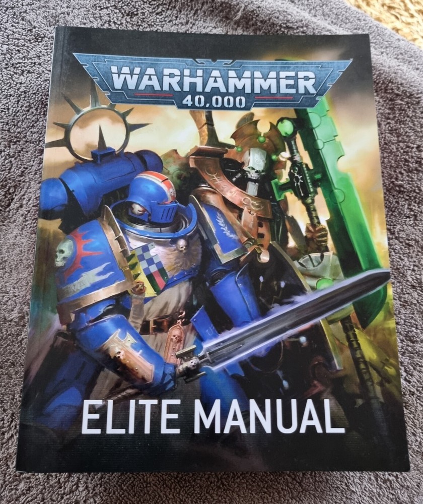 Warhammer 40k Elite Manual  Softcover