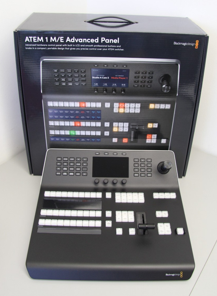 New Blackmagic Design ATEM 1 M/E Advanced Panel