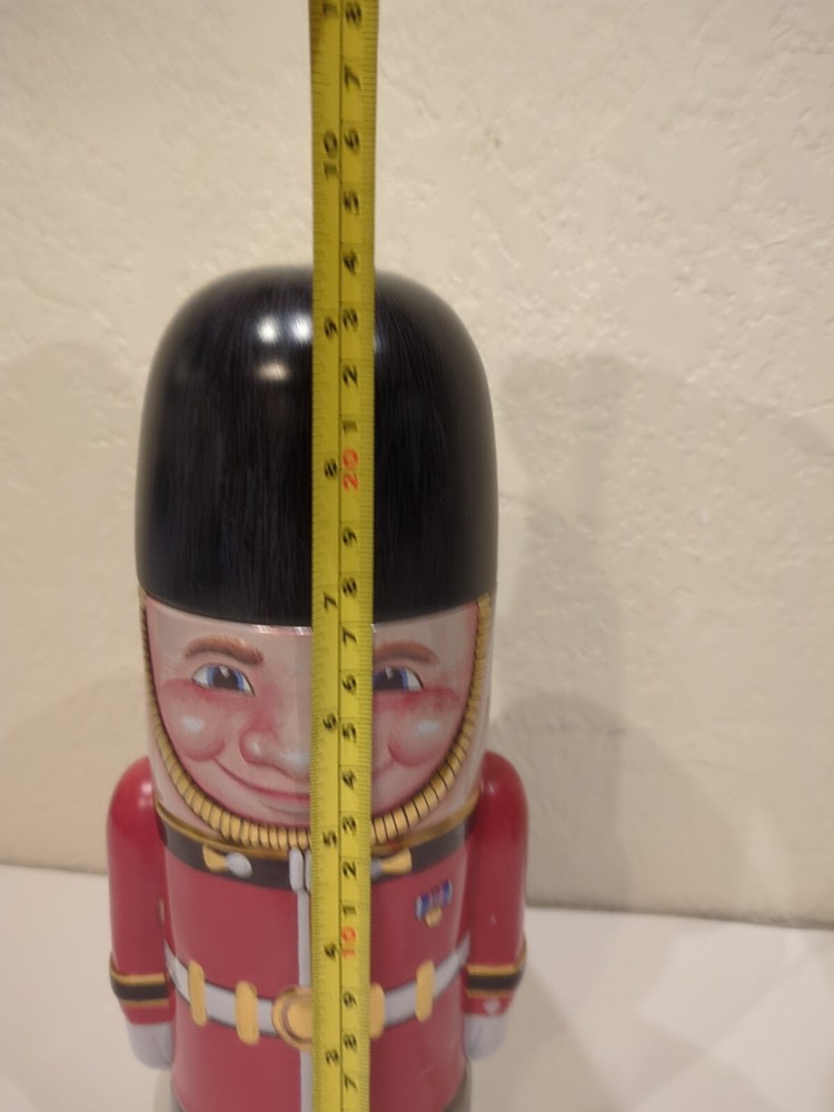 2 EMPTY Collectable Tin Container Display
