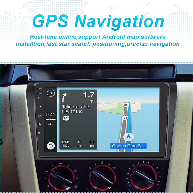 For Mazda 3 2004-2009 Android 15 Car Stereo Radio GPS Navi WIFI BT Carplay 2+32G